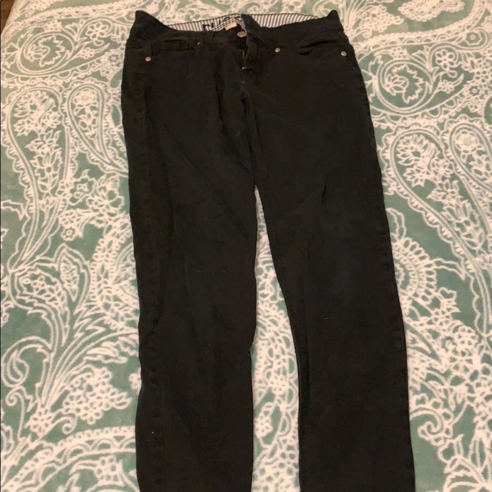 Black skinny jeans